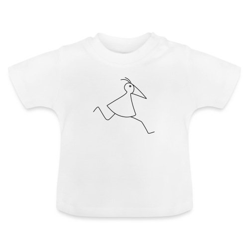 RUNNY-flitz-vogel_1210 - Baby Bio-T-Shirt mit Rundhals