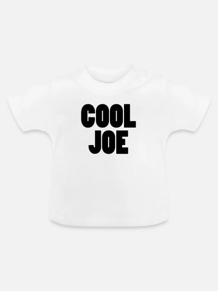 cool joe - Baby Bio-T-Shirt mit Rundhals - Weiß