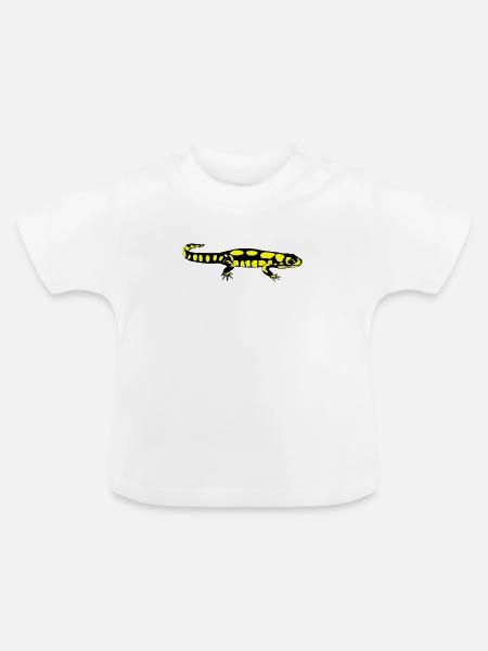 Salamander - Baby Bio-T-Shirt mit Rundhals - Weiß