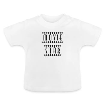 Movie Star Movie Celebrity Hollywood Carpet - Baby Organic T-Shirt with Round Neck - white - Front