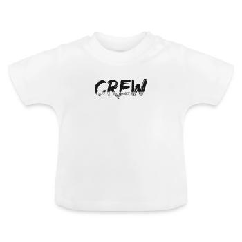 Crew Car Tire Car Car Team Club - T-shirt bio col rond Bébé - blanc - Devant