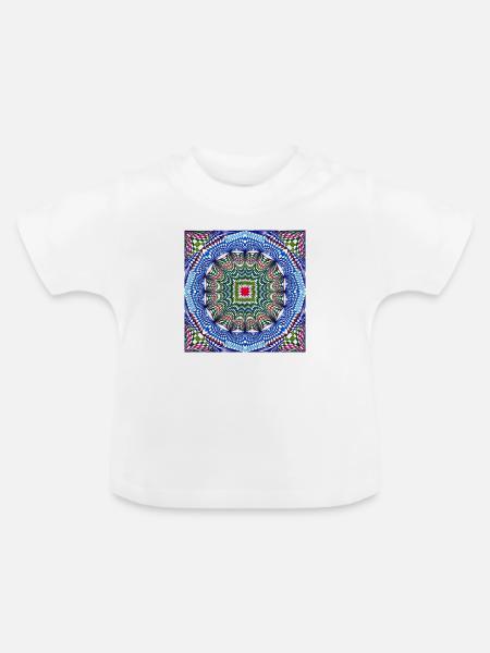 LMNArt - Baby Bio-T-Shirt mit Rundhals - Weiß