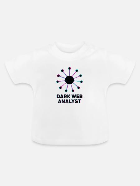 Dark-Web-Analyst – Cybersicherheit - Baby Bio-T-Shirt mit Rundhals - Weiß