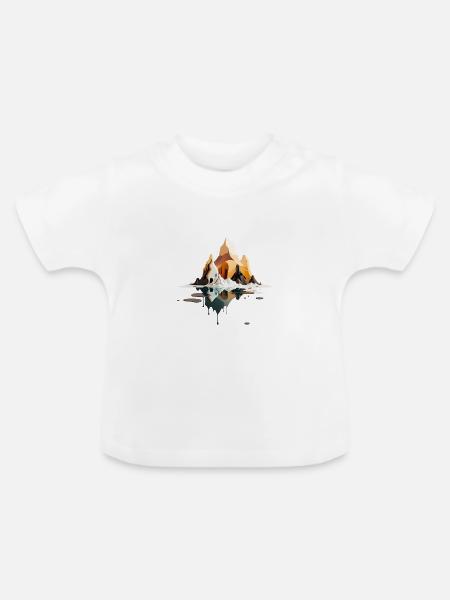 SURREAL - Baby Bio-T-Shirt mit Rundhals - Weiß