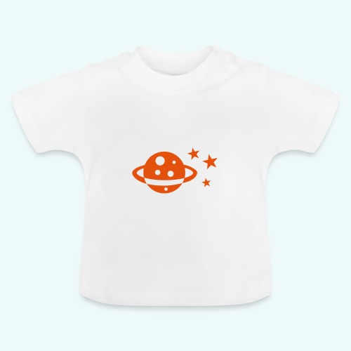 Planet Sterne - Baby Bio-T-Shirt mit Rundhals
