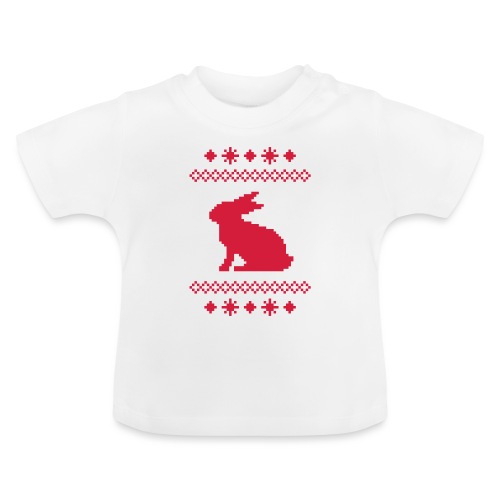 Norwegerhase hase kaninchen häschen bunny langohr - Baby Bio-T-Shirt mit Rundhals