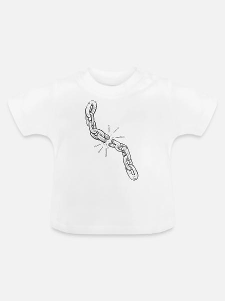 KETTE - Baby Bio-T-Shirt mit Rundhals - Weiß