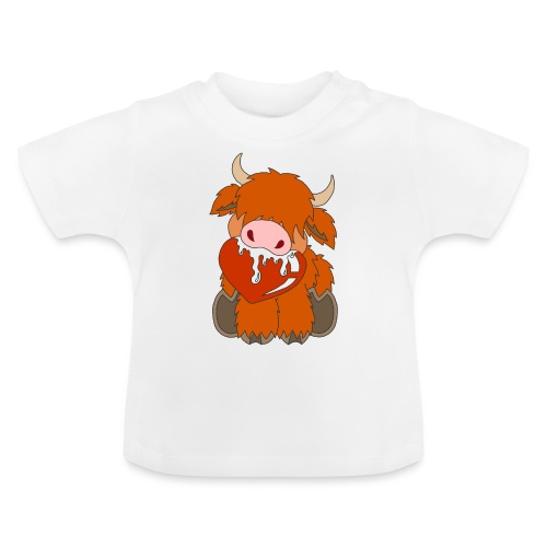 Shortcake - Von Herzen - Baby Bio-T-Shirt mit Rundhals