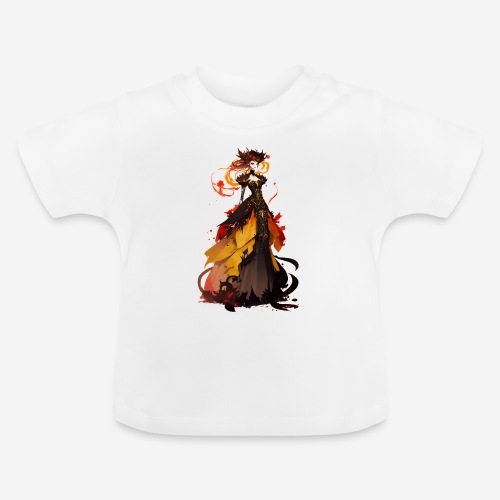 Drachen 1 - Baby Bio-T-Shirt mit Rundhals