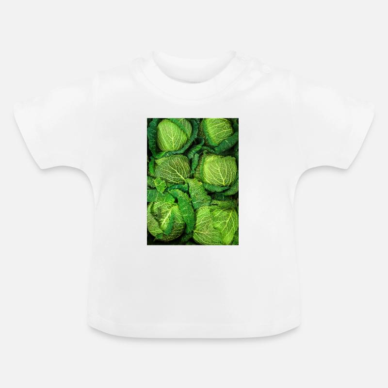 Wirsing Kohl - T-shirt bio col rond Bébé - blanc
