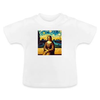 Noma Lisa - Baby Bio-T-Shirt mit Rundhals - Weiß - Vorne