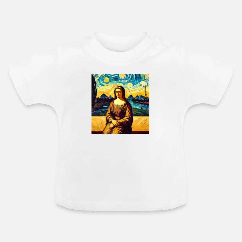 Noma Lisa - T-shirt bio col rond Bébé - blanc