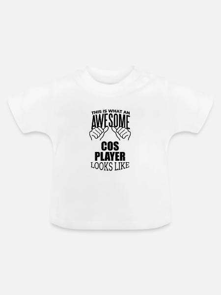 Cosplayer-Cosplayer-Cosplayer - Baby Bio-T-Shirt mit Rundhals - Weiß