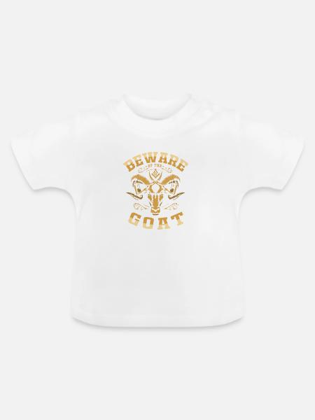 Illuminati Freimaurer - Baby Bio-T-Shirt mit Rundhals - Weiß