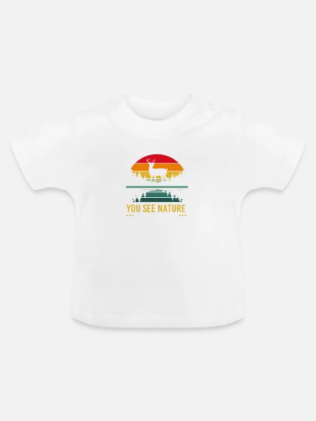 Bogen Bogenschütze Bogenschießen - Baby Bio-T-Shirt mit Rundhals - Weiß