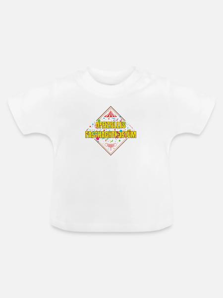 Offizielles Fastnachtkostüm - Baby Bio-T-Shirt mit Rundhals - Weiß