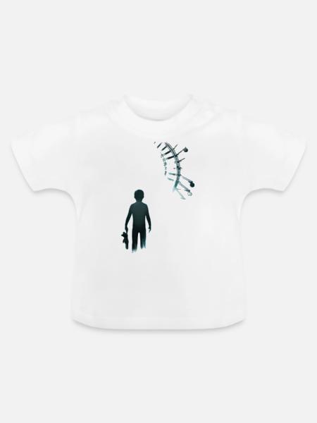 The Park - Baby Bio-T-Shirt mit Rundhals - Weiß