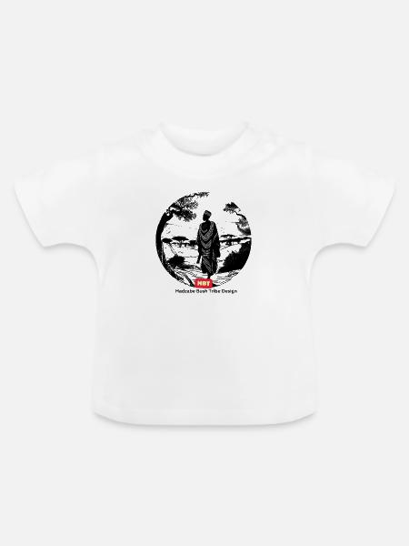 HBT 62 - Baby Bio-T-Shirt mit Rundhals - Weiß