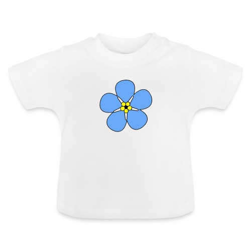 Forgetmenot - Baby Bio-T-Shirt mit Rundhals