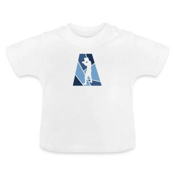 Boxkampf Boxer Boxhandschuhe - Baby Bio-T-Shirt mit Rundhals - Weiß - Vorne
