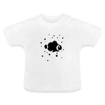 Fish Aquarium Marine Nature Conservation - Baby Organic T-Shirt with Round Neck - white - Front