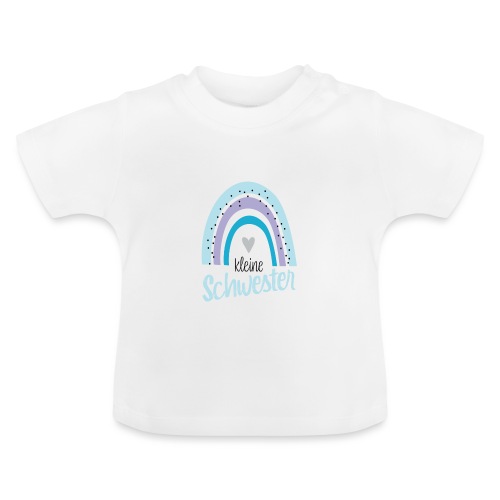 Kleine Schwester - Baby Bio-T-Shirt mit Rundhals