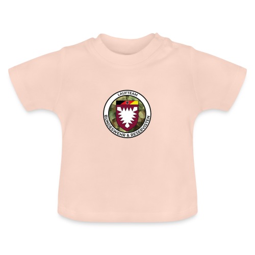 Logo des Laufteams - Baby Bio-T-Shirt mit Rundhals