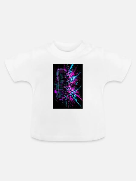 Schredder die Definitionen - Baby Bio-T-Shirt mit Rundhals - Weiß