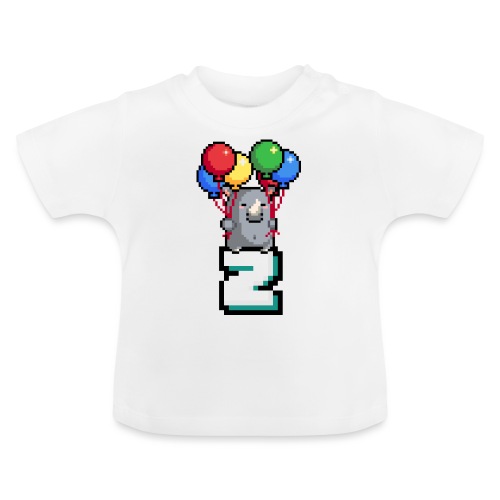 ZooKeeper Liftoff - Baby Organic T-Shirt with Round Neck
