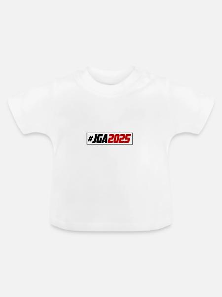Jga 2025 Junggesellenabschied - Baby Bio-T-Shirt mit Rundhals - Weiß