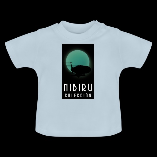 colección Nibiru - Camiseta orgánica para bebé con cuello redondo