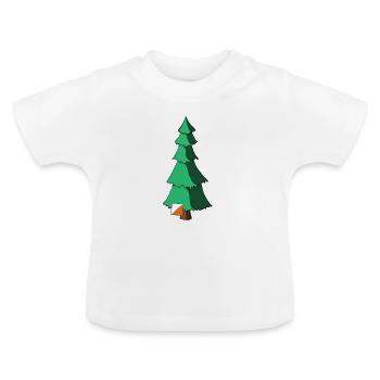 Orienteering Orientation - Baby Organic T-Shirt with Round Neck - white - Front