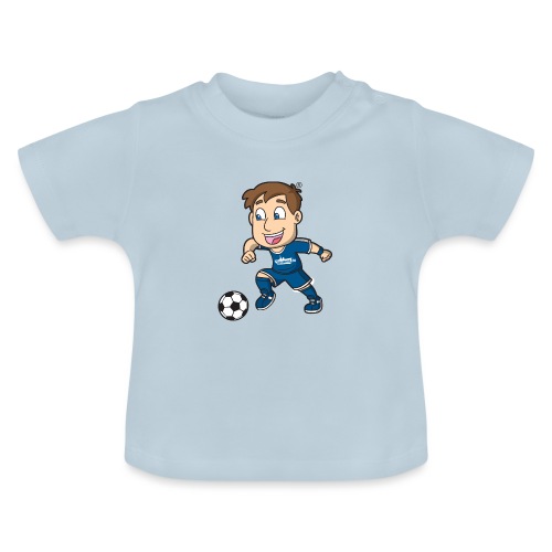 Dein Erkelenz Maskottchen Fußball-ERKI - Baby Bio-T-Shirt mit Rundhals