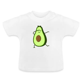 Avocat Dabbing (a) - T-shirt bio col rond Bébé - blanc - Devant