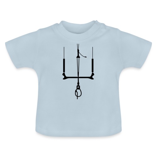 kitebar_gallovenezia_unic - Maglietta ecologica con scollo rotondo per neonato