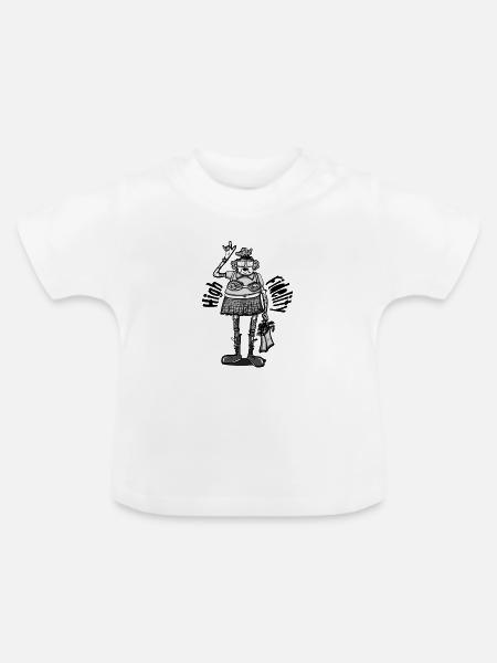 High Fidelity - Baby Bio-T-Shirt mit Rundhals - Weiß