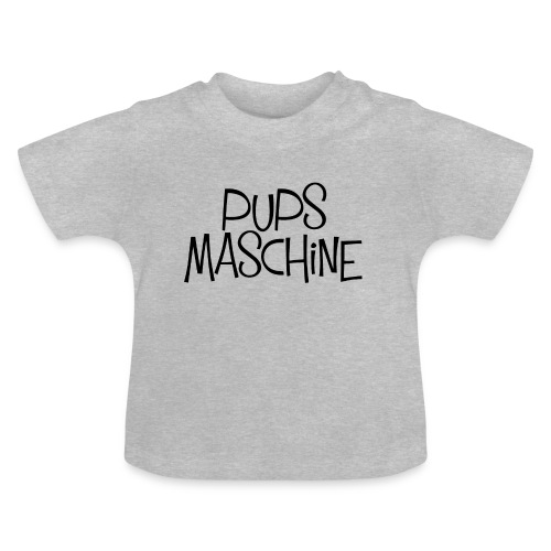 PupsMaschine - Baby Bio-T-Shirt mit Rundhals