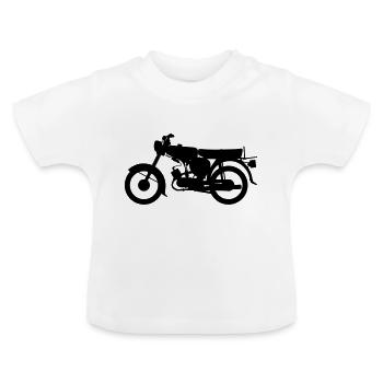 S51 Silhouette - Baby Bio-T-Shirt mit Rundhals - Weiß - Vorne