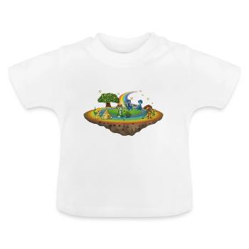 The Five Gooders on Stella - Baby Organic T-Shirt with Round Neck - white - Front