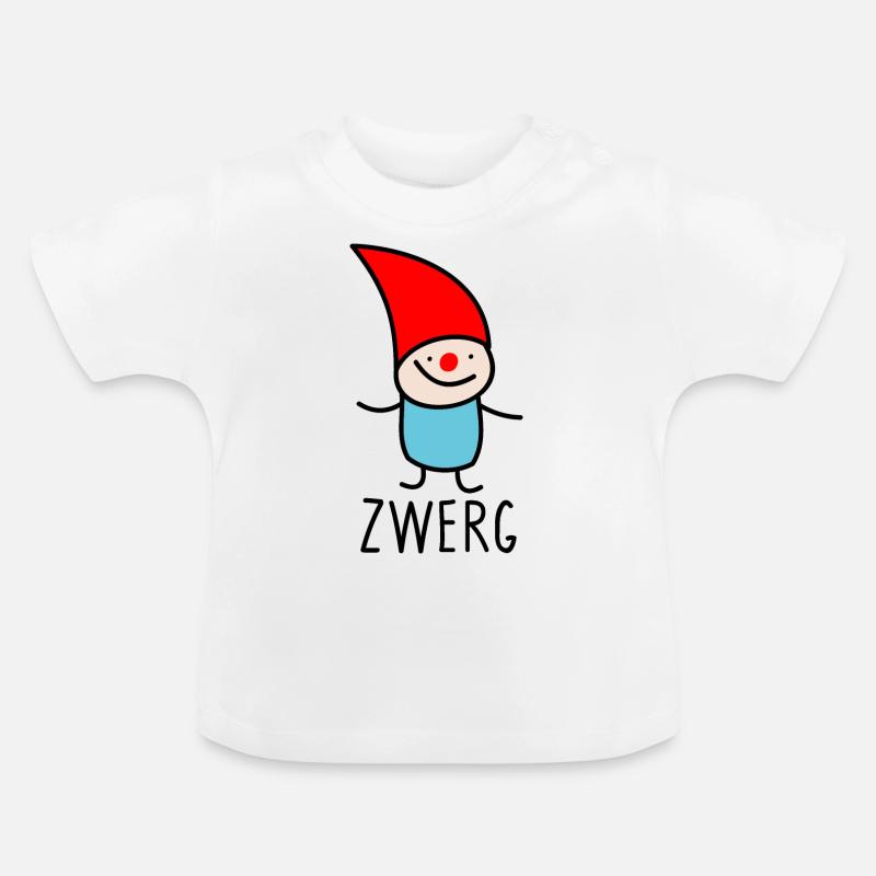 Nain b - T-shirt bio col rond Bébé - blanc