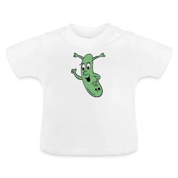 Zoggy - Baby Bio-T-Shirt mit Rundhals - Weiß - Vorne