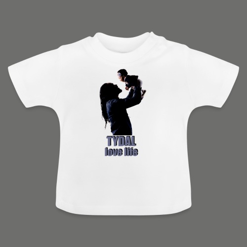 TYDAL KAMAU love life - Baby Bio-T-Shirt mit Rundhals