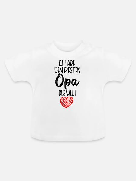 Baby Body - Baby Bio-T-Shirt mit Rundhals - Weiß