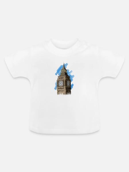 Big Ben - Baby Bio-T-Shirt mit Rundhals - Weiß