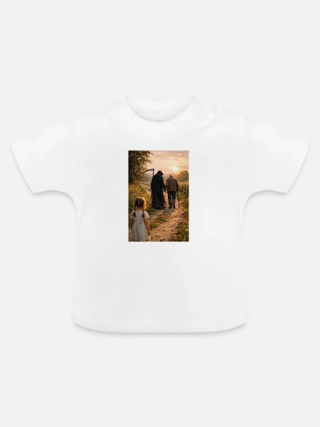 Letzte Wanderung - Baby Bio-T-Shirt mit Rundhals - Weiß