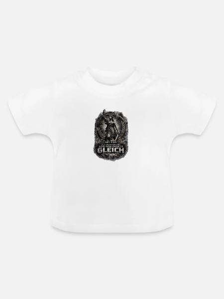 Gerechtigkeit Vor Dem Gesetz - Baby Bio-T-Shirt mit Rundhals - Weiß