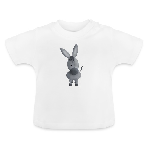 Esel Emil - Baby Bio-T-Shirt mit Rundhals