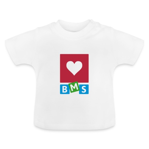 LOVE BMS - Baby biologisch T-shirt met ronde hals