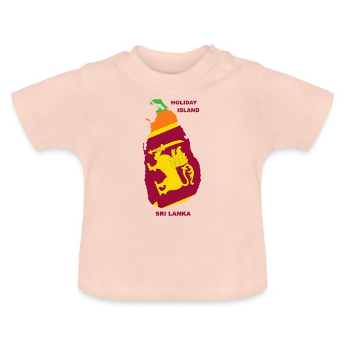 Sri Lanka Island holiday - Baby Bio-T-Shirt mit Rundhals
