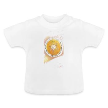 New Cosmic Age - Baby Organic T-Shirt with Round Neck - white - Front